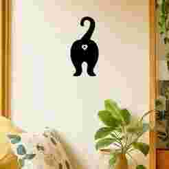 Cat Butt - Wall Art Multicolor