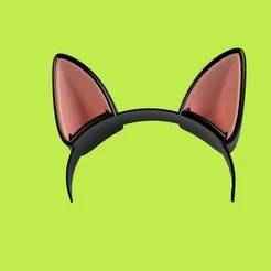 Cat Ears Headband: Feline Style in 3D! 🐾✨