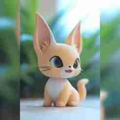 Cat Figure STL - 3D Print Cat - Cat Miniature Model - Cat Toy 3D - Cat Statue STL