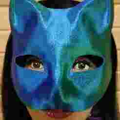 Cat Mask - Perihelion Prints