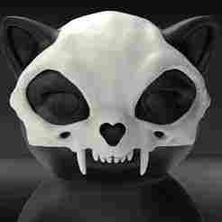 Cat Skull hat