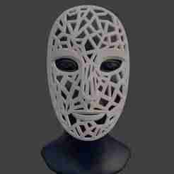 🎭 Ceremonial Geometric Mask