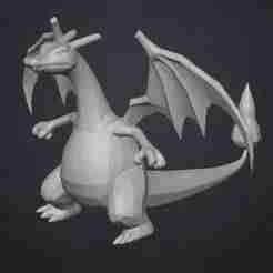 Charizard 3D Figure - Inspired by the Pokémon Universe