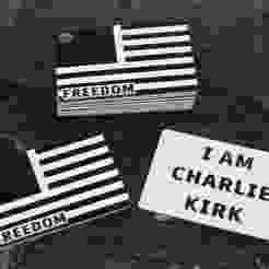 Charlie Kirk Keychain