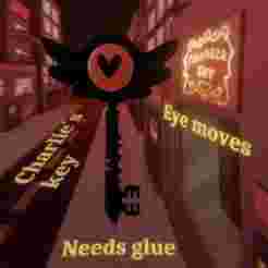 Charlie´s Key from Hazbin Hotel [as toy and pendant or keychain]
