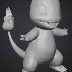 Charmander 3D Figure - Inspired by the Pokémon Universe
