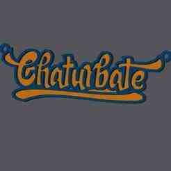 Chaturbate Logo Keychain / Pendant