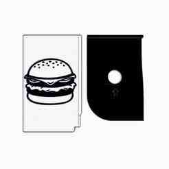 Cheese Burger Business Card Holder