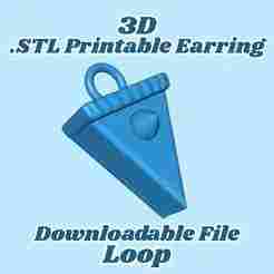 Cheesecake Pie Earrings .STL File For Thanksgiving Tiny food Accessory Pumpkin Pie Printable Jewelry For 3D Printers and 3D Makers Pie Slice