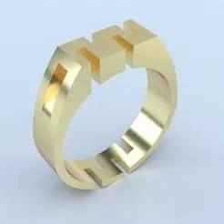 Chess Rook Ring  |  r28