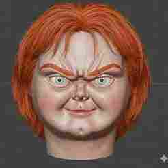 Chucky doll head - stl file