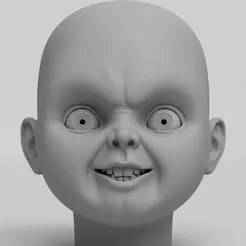 Chucky Head  - 2 Files - STL FILE