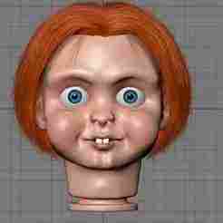 Chucky head - Tommy Childs play 2