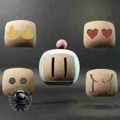 Classic Bomberman Wearable Helmet