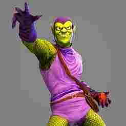 Classic Green Goblin Statuette