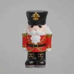 Classic Stylized Nutcracker 3D Model STL