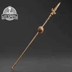 Cleanrot Spear Elden Ring Life Size Prop STL