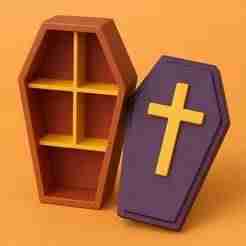 Coffin Candy Organizer – Halloween 3D Printable Box