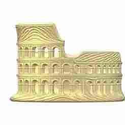 Colosseum STL – 3D Printable Roman Landmark Model | Ancient Architecture & Historical Monument
