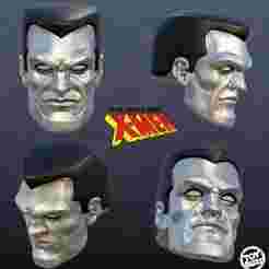 Colossus marvel legends custom head