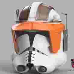 Commander Cody Phase 2 Clone Trooper Helmet 1:1 ROTS Star Wars Cosplay Replica