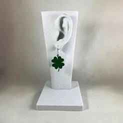 Compact Life-Sized Earring Display Stand - Commercial License