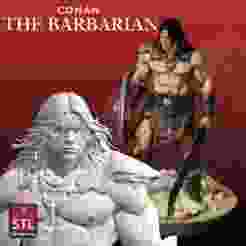 Conan the Barbarian STL – Legendary Fantasy Warrior Sculpture