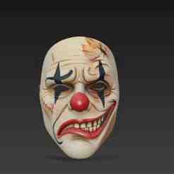 Crazy Clown Mask