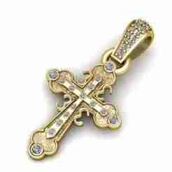 Cross Pendant 3D printable model
