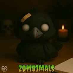 Crow - Zombimals Collection 👻✨