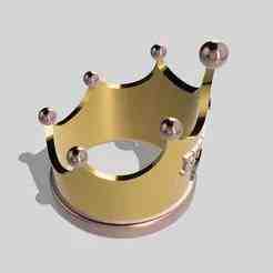 Crown (Customizable Text)