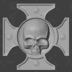 Crux Terminatus | War hammer 40 K | Black Templar Badge