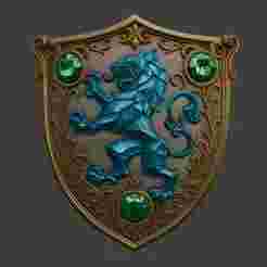 Crystal Emblem Shield