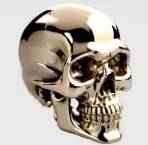 Crystal Skull - Mysterious 3D Decorative Figure