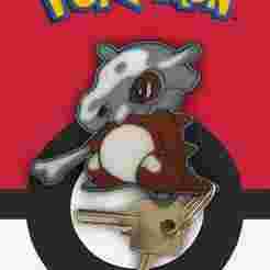 CUBONE POKEMON KEYCHAIN