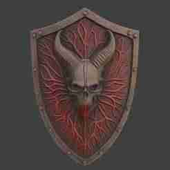 Cursed Demon Shield