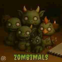 🔥 Cursed Legends Bundle - Zombimals Collection 👹🐉