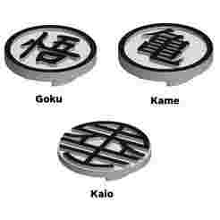 Custom Foam Clog Clip - Dragon Ball Symbol