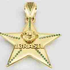 custom name pendant 3D printable model