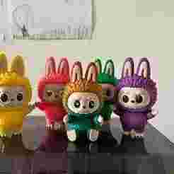 Cute Bunny Costume Figure