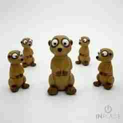 Cute Meerkat Articulated