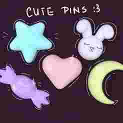 Cute Shapes for Pins