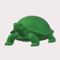 Cute Turtle STL – 3D Printable Figurine | Toy, Desk Decoration & Gift Model