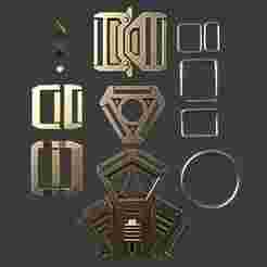 Cyberpunk Meredith cosplay accessories 3 d models pack