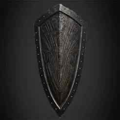 Dark Souls Black Knight Shield for Cosplay
