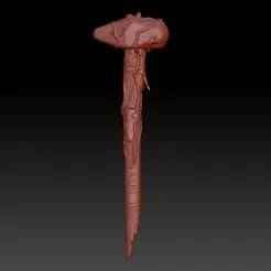 Dead By Daylight Hillibilly Hammer Cosplay Prop for 3d printing