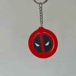 Deadpool Rotating Fidget Keychain