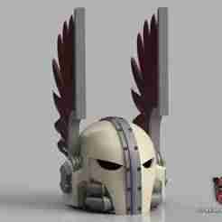 Death Wing Dark Angels Space Marine Helmet 1:1 Replica Cosplay