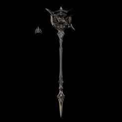Decaying Shadow STAFF AND CROWN FOR COSPLAY HOKAI STAR RAIL