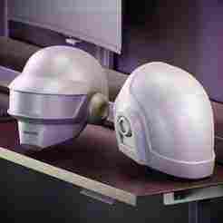 Decorative DaftPunk Hollow Helmets - Daft Punk Hollow Helmets x 2 - TB3 - GM08 - Hollow Helmets Pack 2